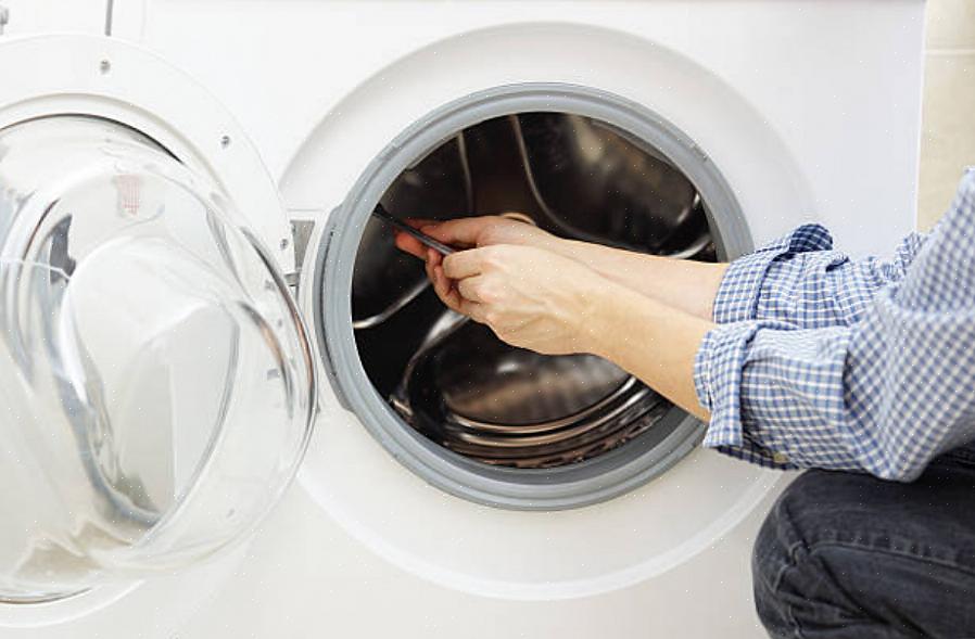 משאבת המכונה שלך עשויה להיות סתומה בפיסת בד או פריט אחר הקשור לכביסה