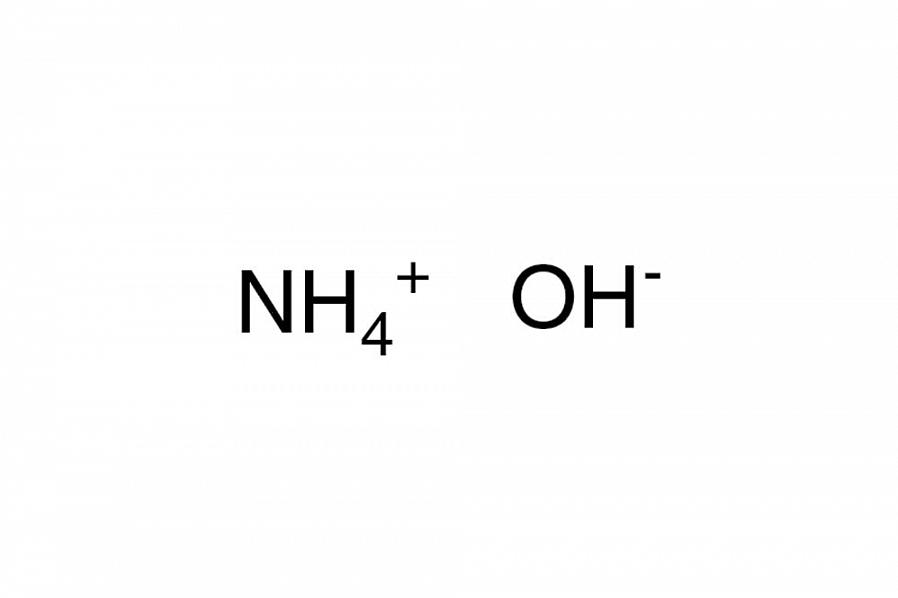 אמוניום הידרוקסיד הוא נוזל בעל ריח חזק
