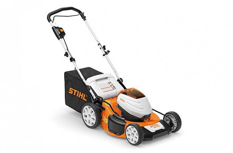 שים לב כי Stihl RMA 370 מיועד לשימוש במדשאות קטנות או בינוניות