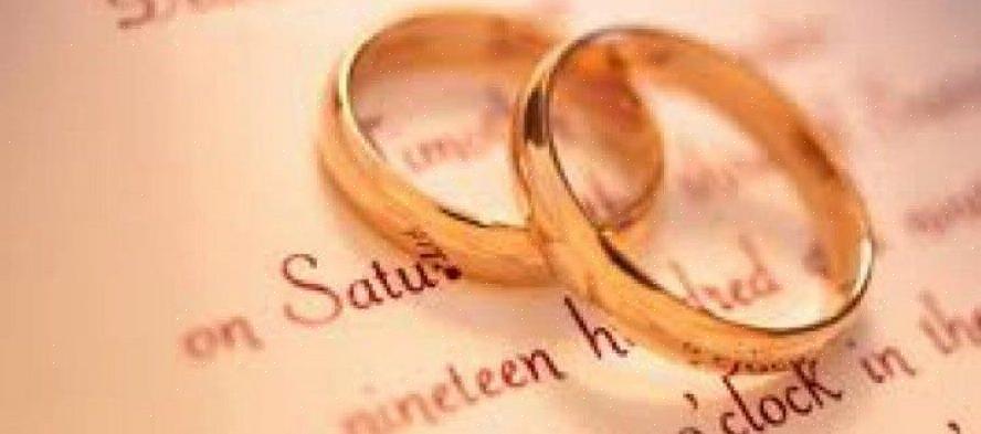 בני זוג יכולים לבקש נישואים סודיים לאחר חגיגת הטקס