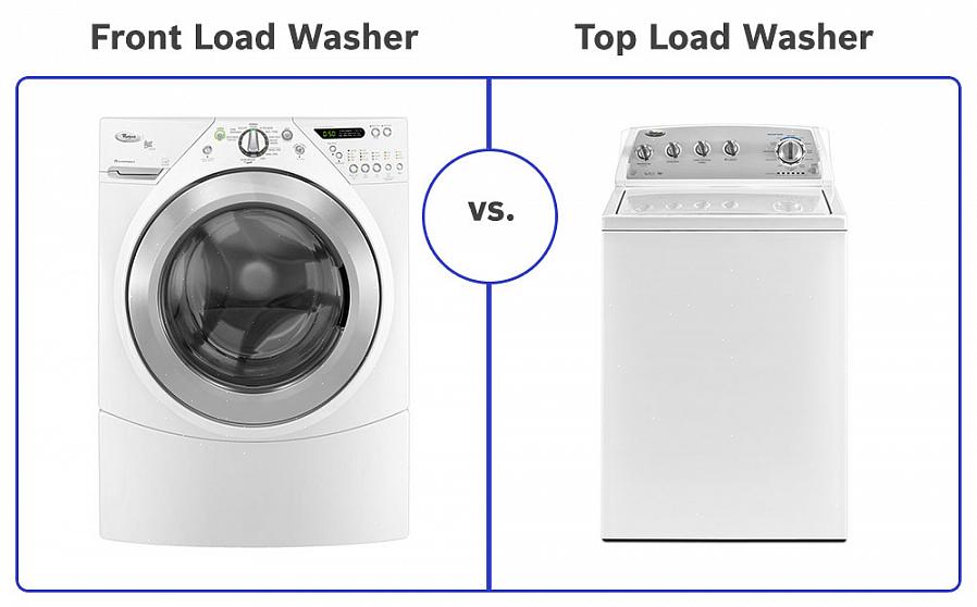 מכונות כביסה לעומס קדמי משתמשות גם בפחות מים מאשר מכונות כביסה בעלות עומס עליון רגיל