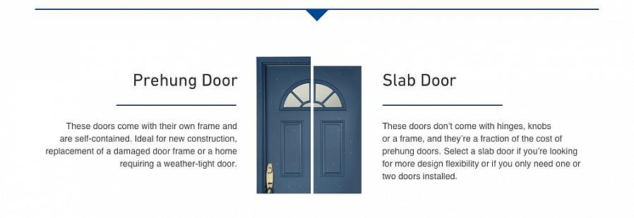 עמיד בפני אדן האדן לפני שמבטיחים את הדלת והמסגרת החדשה למסגרת המחוספסת של ביתך