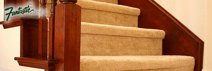 מדרגות הן המקום הנפוץ ביותר בבית שיש בו שטיח