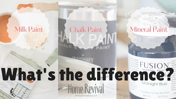 צבע חלב מאפשר לך ליצור צבע ייחודי משלך על ידי ערבוב פיגמנטים יבשים בצבע הבסיס הנוזלי