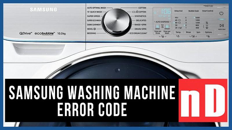 אם אתה שומע את המשאבה של מכונת הכביסה פועלת אך לא עוזבים מים מהמכונה
