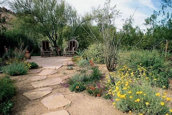 גינון של Xeriscape או בפשטות "Xeriscaping"