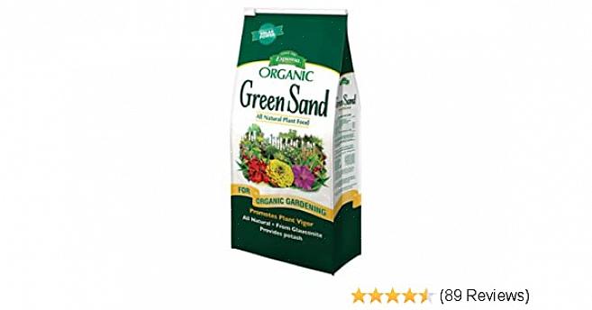 ניתן להשתמש ב- Greensand גם על צמחים הרגישים לדשנים אחרים ואינם צריכים לגרום לנזק