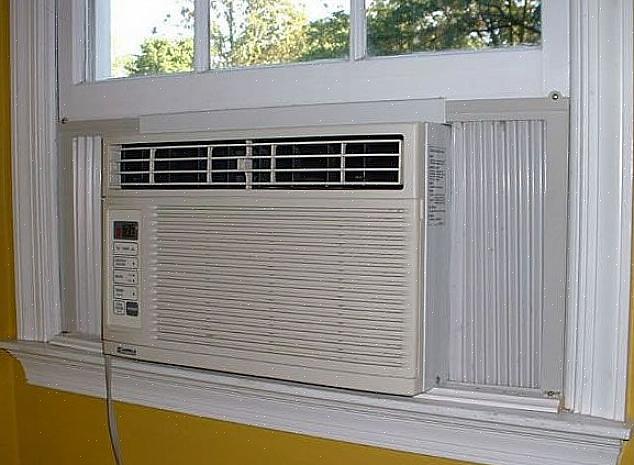 הסוג הנפוץ ביותר של יחידת AC לחלונות מותקן בחלון שמחליק למעלה ולמטה